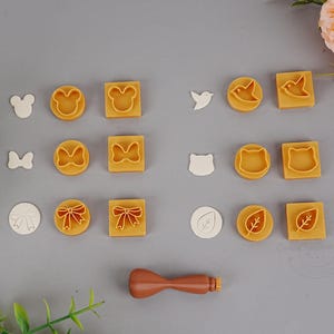 Mini Polymer Clay Cutter, Micro 3D Printed Clay Cutter, Mini Removable Stamps, Polymer Clay Tool, Jewelry Earrings Making Supplies, Gifts