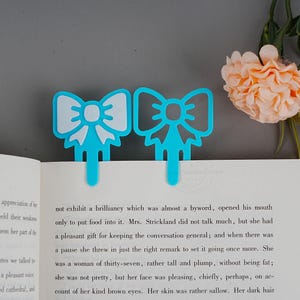 3D Printed Bow Paper Clip STL File, 3d Printing Bow Bookmark, STL file for 3D Printer, Paperclip STL,  School Desk Accessories, Office Decor