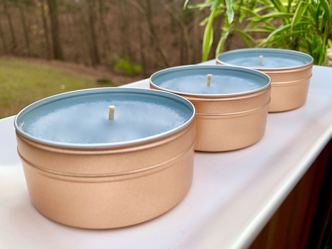 Meadow + Rain Soy Candle - 100% Soy Wax - Hand-poured - Bamboo + Lily ...