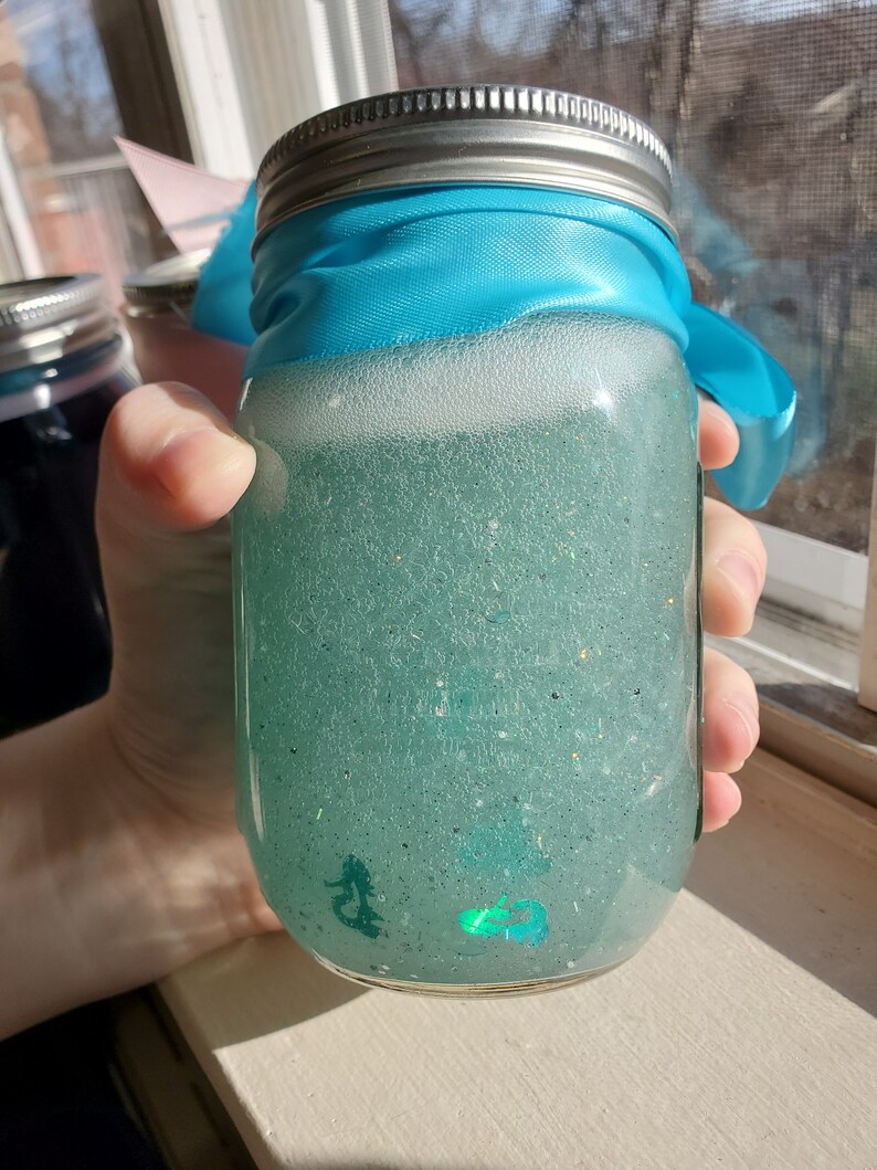 Glitter and Glue Calm Down Jars Etsy