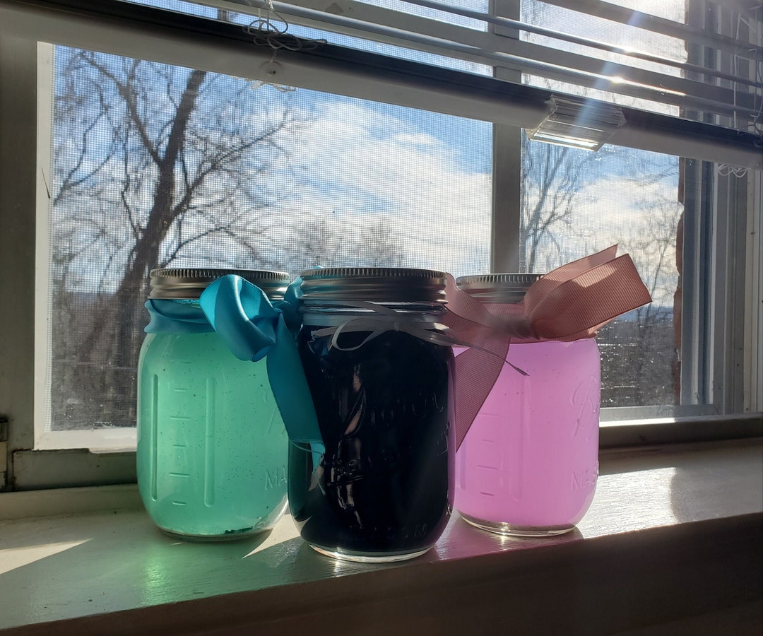 Glitter and Glue Calm Down Jars Etsy