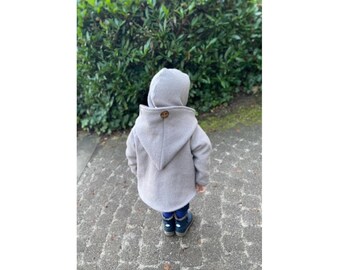 Walk jacket / wool walk jacket / wool jacket / children's jacket / outdoor children's jacket / several colors and sizes / jacket with zipper