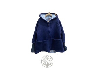 Walk jacket / wool walk jacket / wool jacket / children's jacket / outdoor children's jacket / several colors and sizes / jacket with zipper