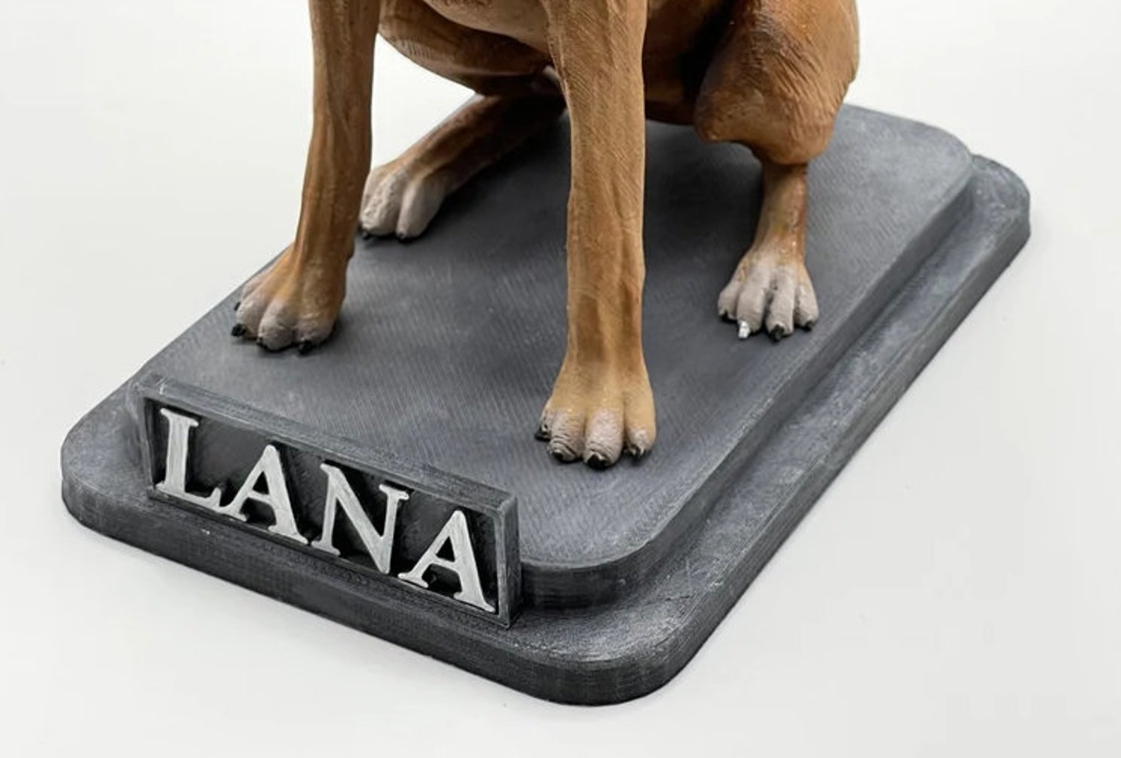 Boxer Dog Statue Dog Statue Friends Large Dog Figurines 3d Etsy Canada