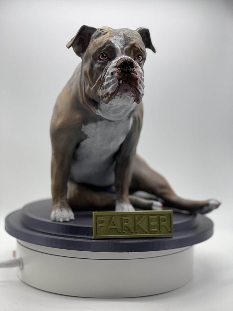 Custom pet statue personalized dog gift 3D printed pet gift Etsy