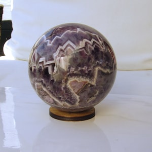 Large Amethyst gemstone crystal sphere