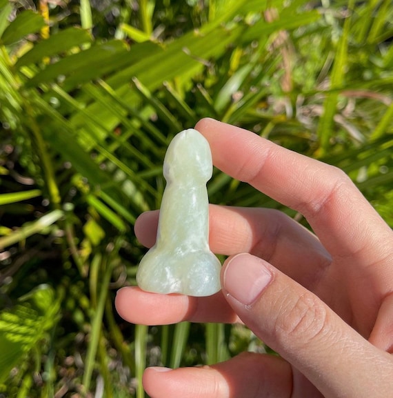 Natural Green Jade Penis Crystal Statue Semiprecious Gemstone Reiki Healing Fertility - Etsy Natural Green Jade Penis Crystal Statue Semiprecious Gemstone Reiki Healing Fertility - Etsy