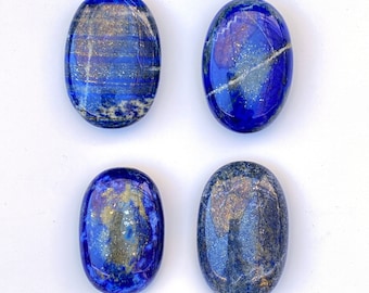 Lapis Lazuli  gemstone Galaxy healing energy Palm Stones