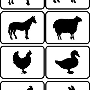Farm Animal Set | JRV Stencils