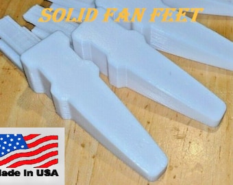 Replacement Box Fan feet (4)...Stronger Than Original Design...TWO sets of feet for LASKO