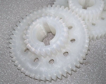 Atlas Metal Lathe 10-12" Nylon Gear for slow feedrate 24-48 with keyways