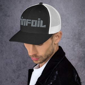 Tin Foil Hat, tinfoil hat, foil hat, conspiracy gift, free thinker, gift for him, gift for her, anti-surveillence hat, Trucker Cap