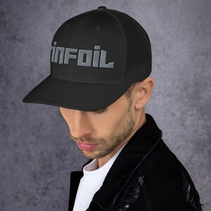 Tin Foil Hat, tinfoil hat, foil hat, conspiracy gift, free thinker, gift for him, gift for her, anti-surveillence hat, Trucker Cap