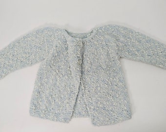 Sweet Hand Knitted Baby Sweater 9-12 Mths