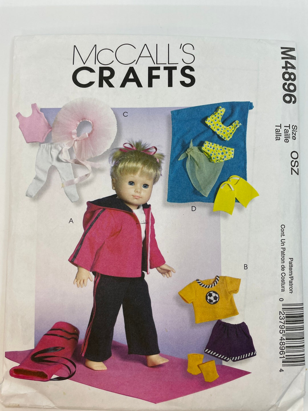 McCall's Pattern Company M6981 Vêtements Et Accessoires Pour