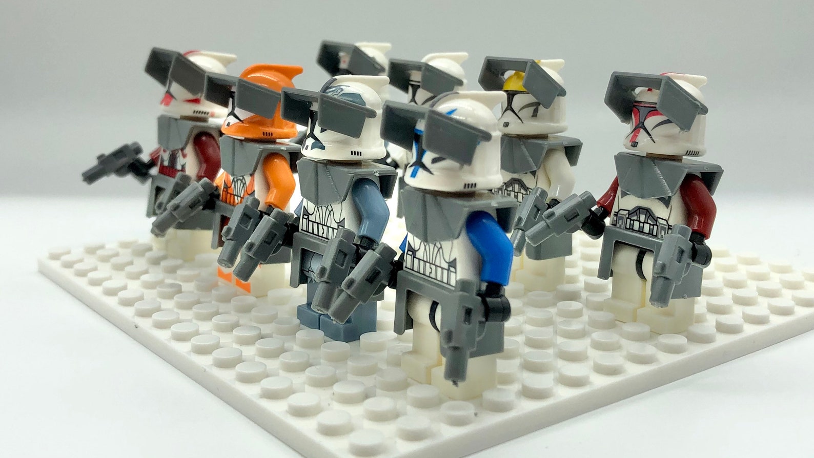 Lego Star Wars Custom Super Clone Trooper Commandos Pack | Etsy