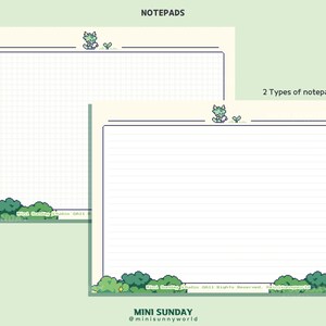 Plant Themed Digital Planner / Goodnotes / Planner Sticker / Notepads ...