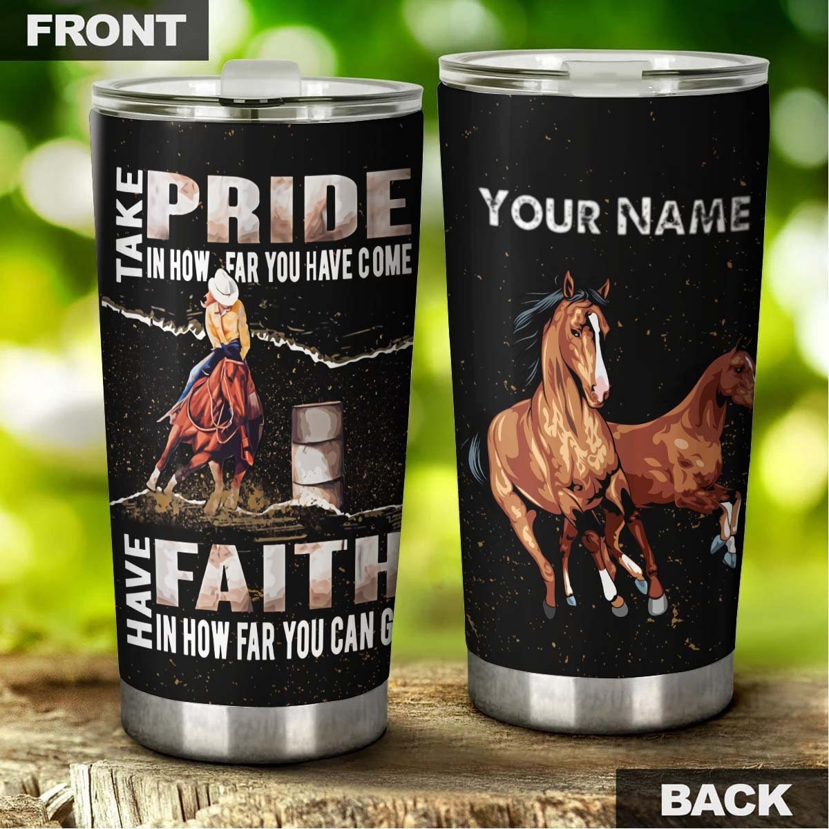 Horse Take Pride in How Far You Have Come and Have Faith in - Etsy