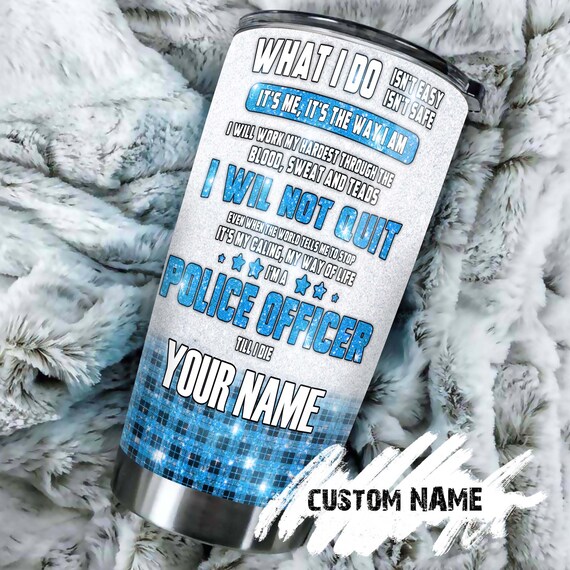 Sin sentido Denso He reconocido Oficial de policía detrás del vaso personalizado azul-vaso de - Etsy España Sin sentido Denso He reconocido Oficial de policía detrás del vaso personalizado azul-vaso de - Etsy España