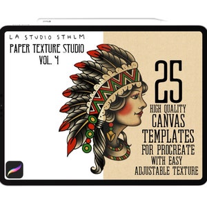 Paper Texture Studio Vol. 4 - Procreate  - 25 High Quality Paper Textures