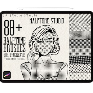 Halftone Studio Brush Set - Procreate Brush Set