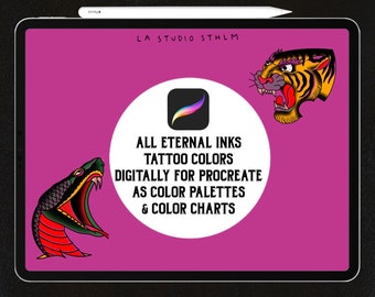 Eternal Ink’s Color Palette for Procreate
