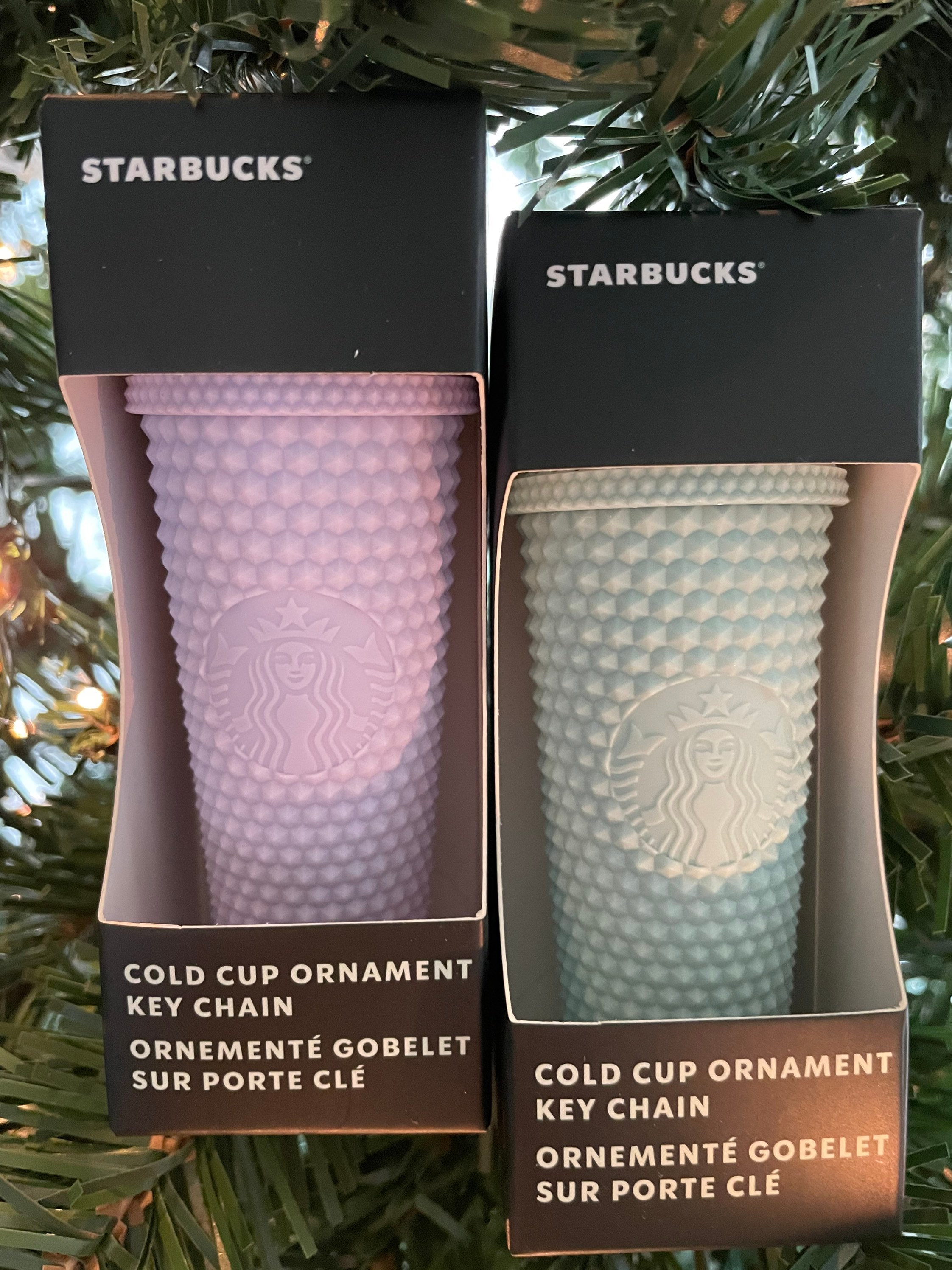 2021 Cold Cup Ornament Key Chain - Starbucks Ornament