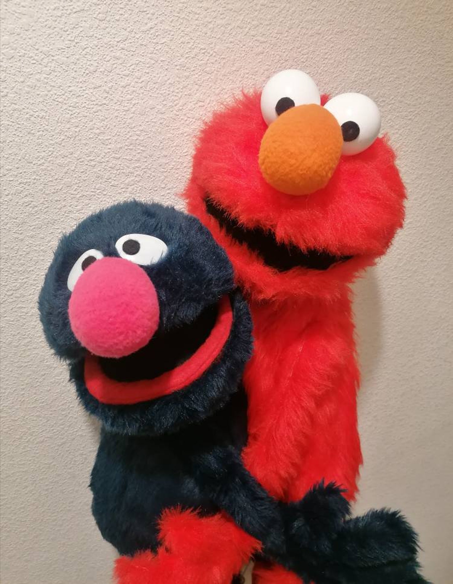 ELMO Muppet Puppet Replica 11 Handmade Sesame Street Etsy