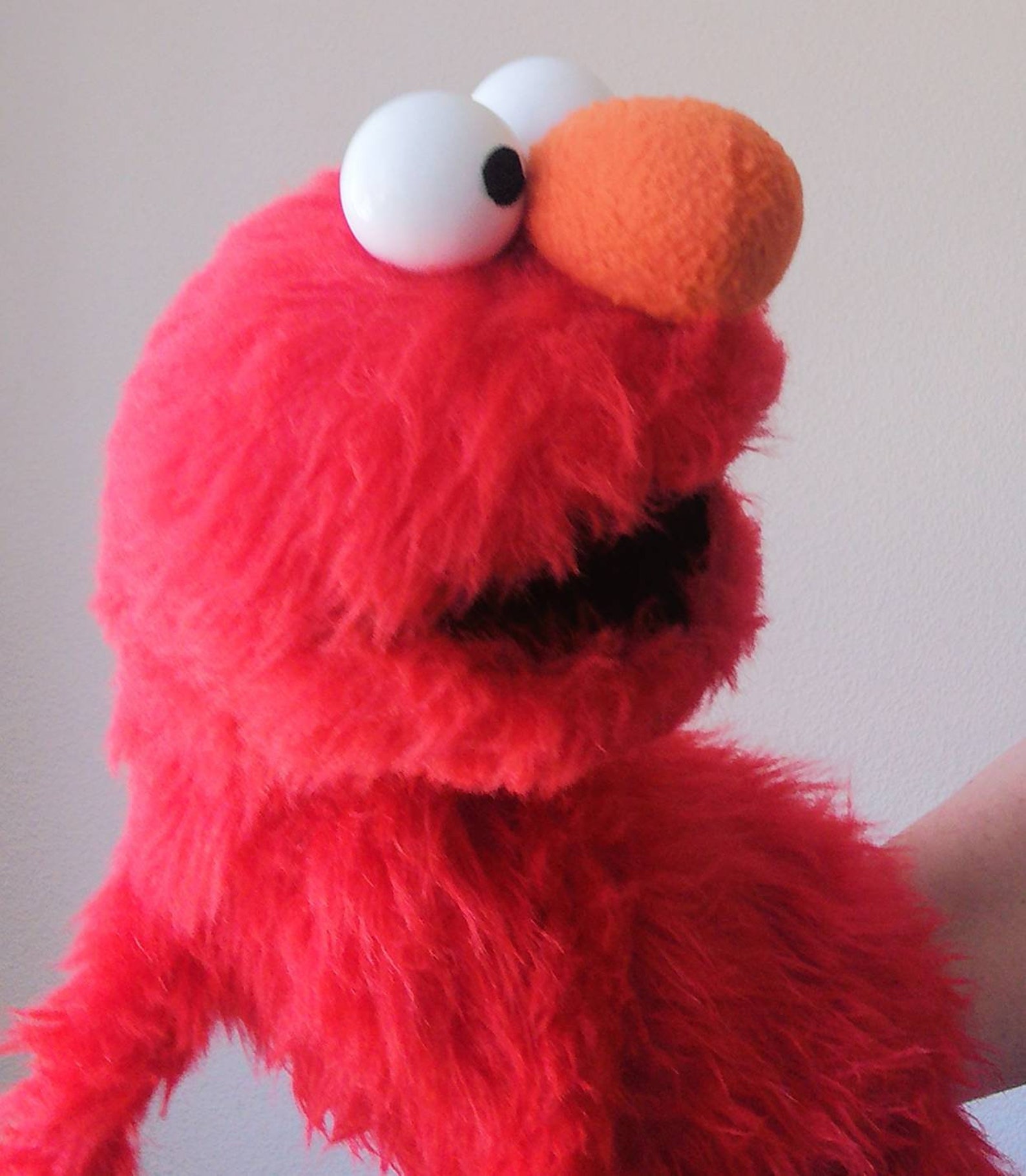 ELMO Muppet Puppet Replica 11 Handmade Sesame Street Etsy