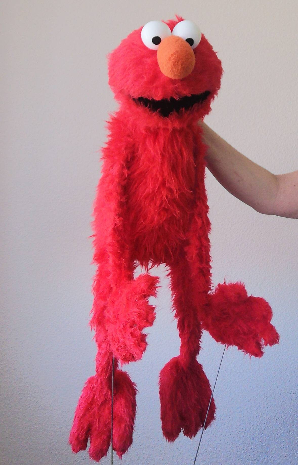 ELMO Muppet Puppet Replica 11 Handmade Sesame Street Etsy