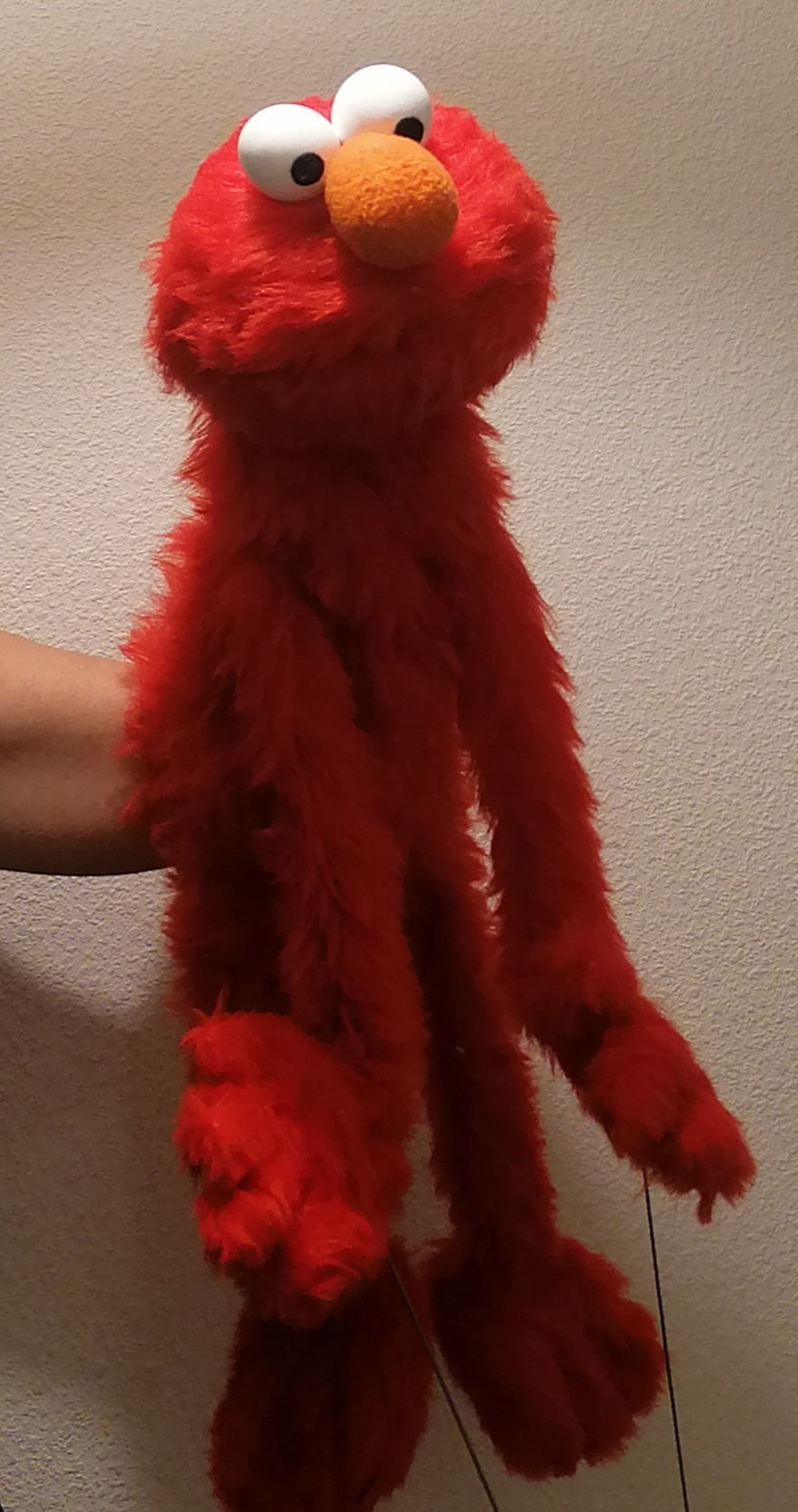 ELMO Muppet Puppet Replica 11 Handmade Sesame Street Etsy