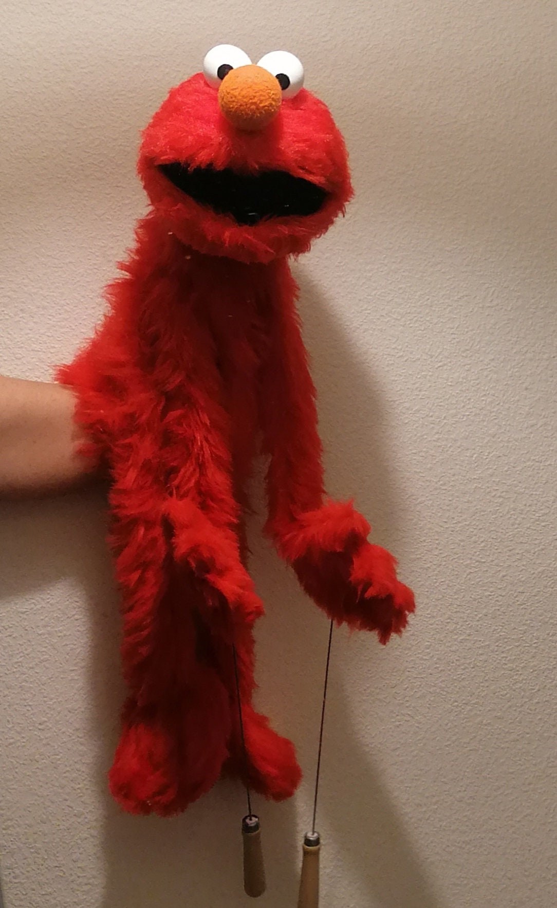 ELMO Muppet Títeres Réplica 11 Hecho a mano Calle Sésamo Etsy