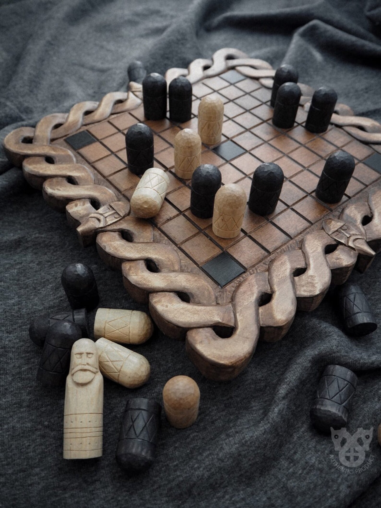 Jeu de société Viking Hnefatafl Etsy