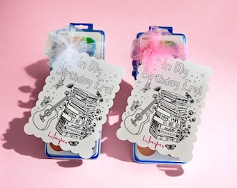 Personalized Watercolor Birthday Party Favor: In My Birthday Era Paint Sets