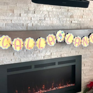Candy Land Birthday Party Decorations: Banner, Cupcake Toppers & Treat Bags
