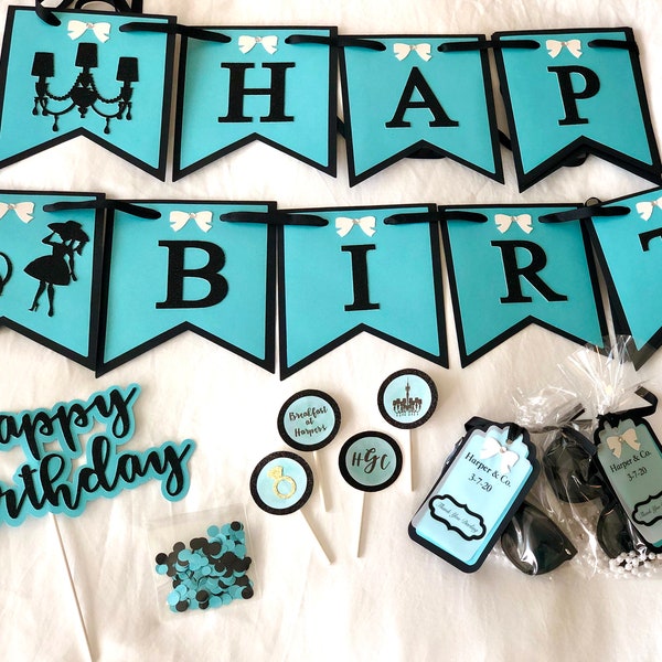 Breakfast at Tiffanys Party Decorations Etsy