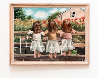 Sunmery things fine art prints | oil painting | vintage style art