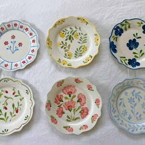 Platos de porcelana pintados a mano/platos decorativos