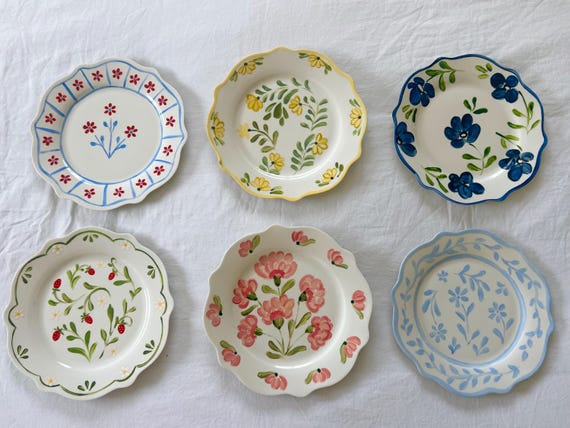 Hand painted porcelain plates| decorative plates
