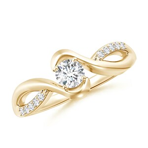 1.00 CTW Round Cut Lab Grown Diamond Ring Lab Diamond Wedding Ring for Women Round Engagement Ring Anniversary Gift for Her Platinum Ring
