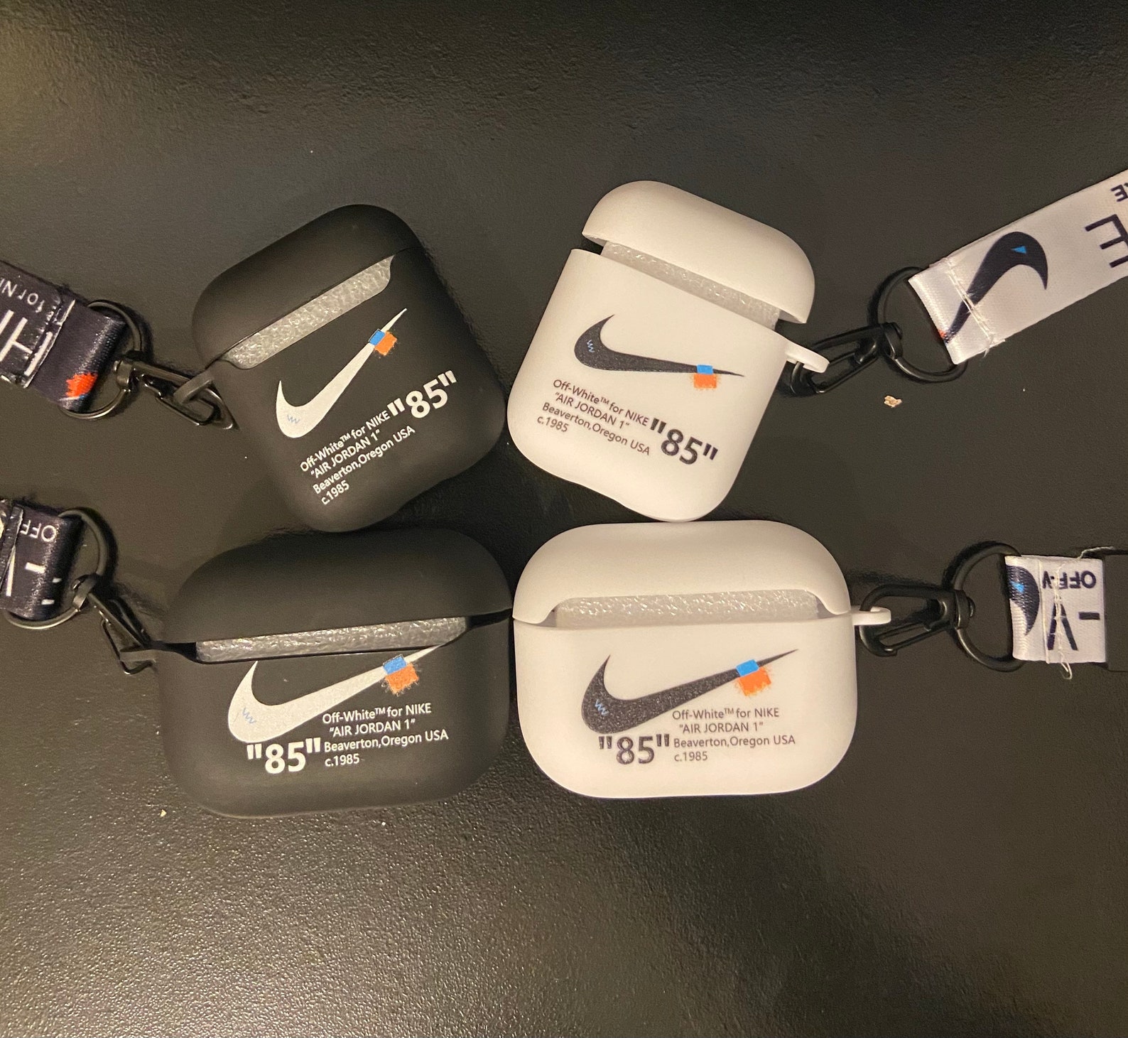 OFF WHITE x NIKE Airpods Case Airpods 1 & 2 Airpods Pro Etsy