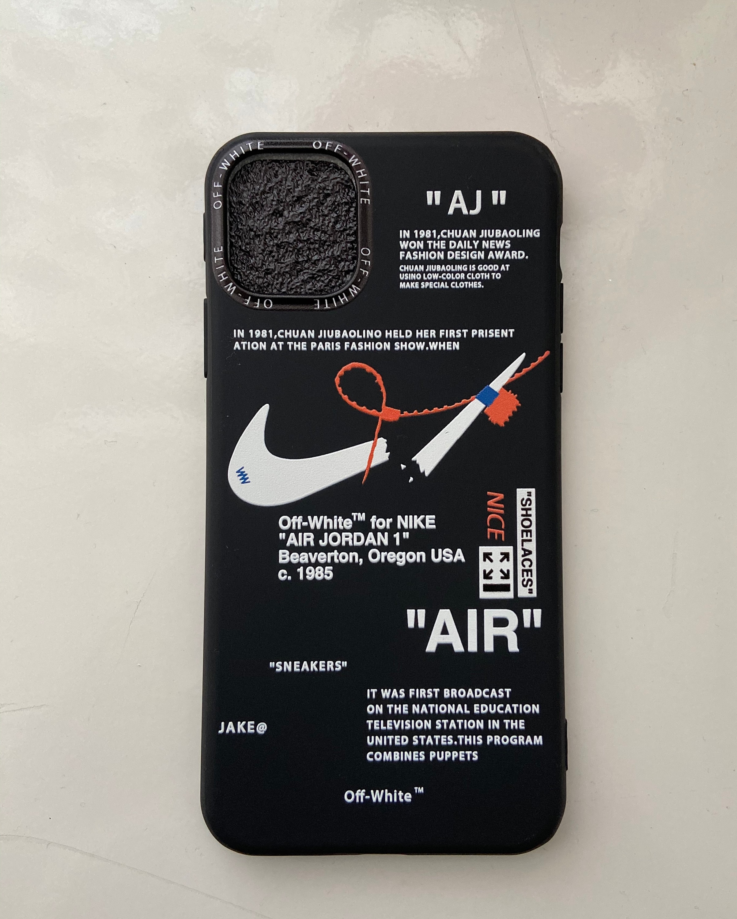 Nike off white Iphone case Iphone7/8/Plus Iphone/X/XS/ Etsy