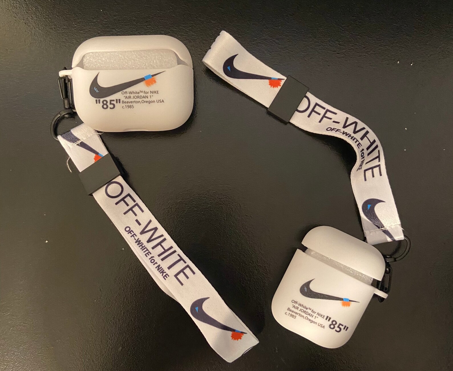 OFF WHITE x NIKE Airpods Case Airpods 1 & 2 Airpods Pro | Etsy