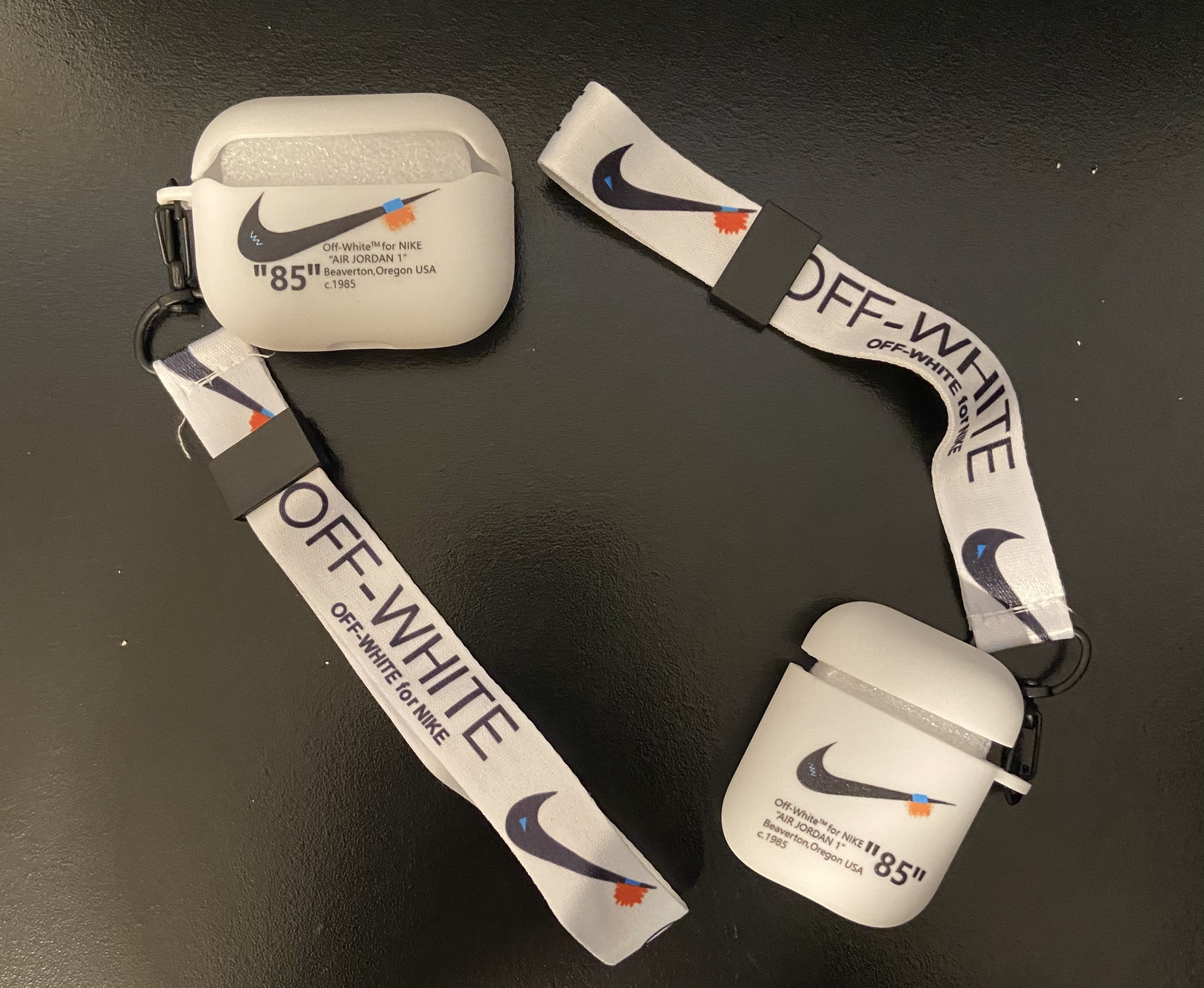 OFF WHITE x NIKE Airpods Case Airpods 1 & 2 Airpods Pro Etsy