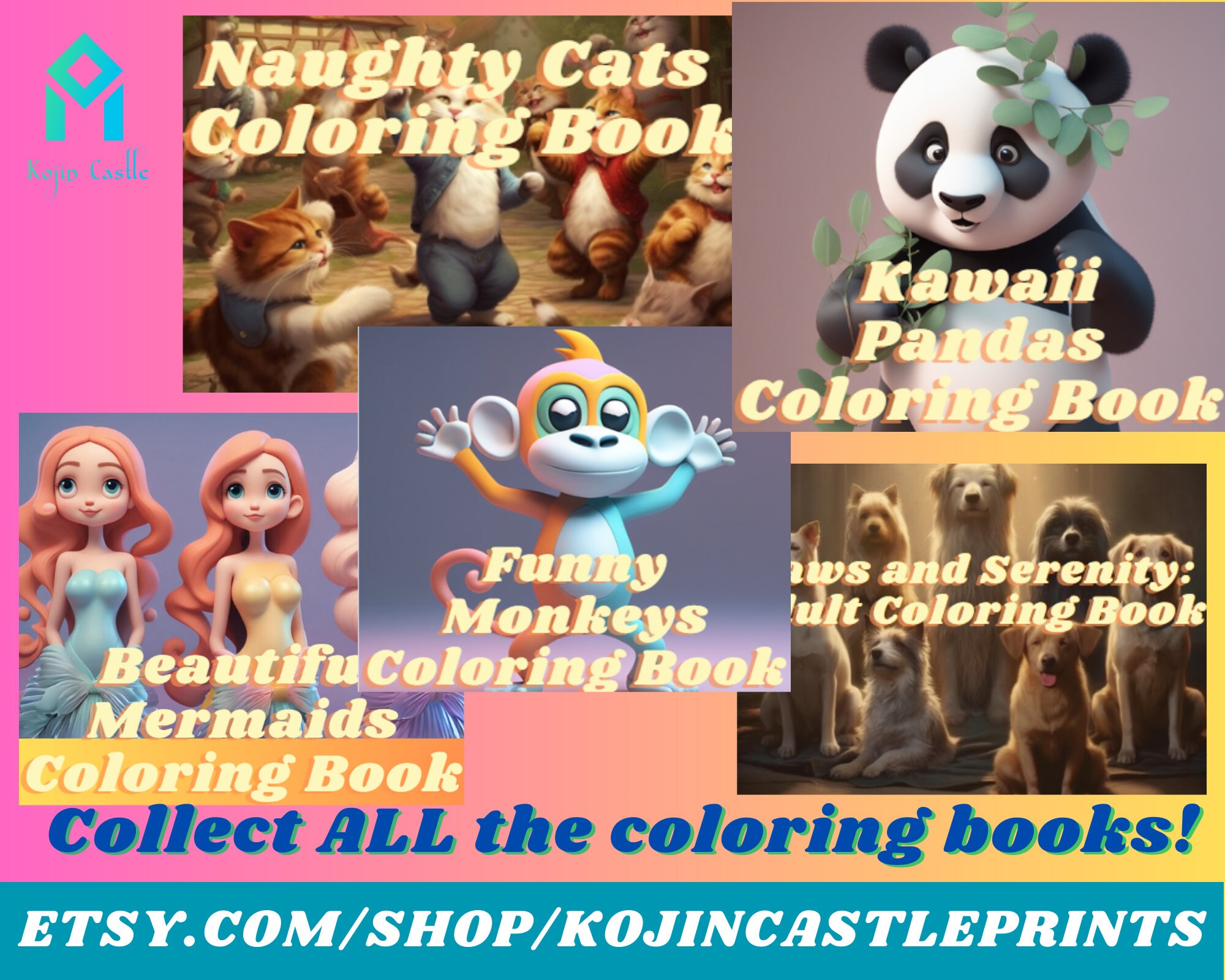 Steampunk Animals Printable Coloring Book Homeschool Retrofuturistic ...