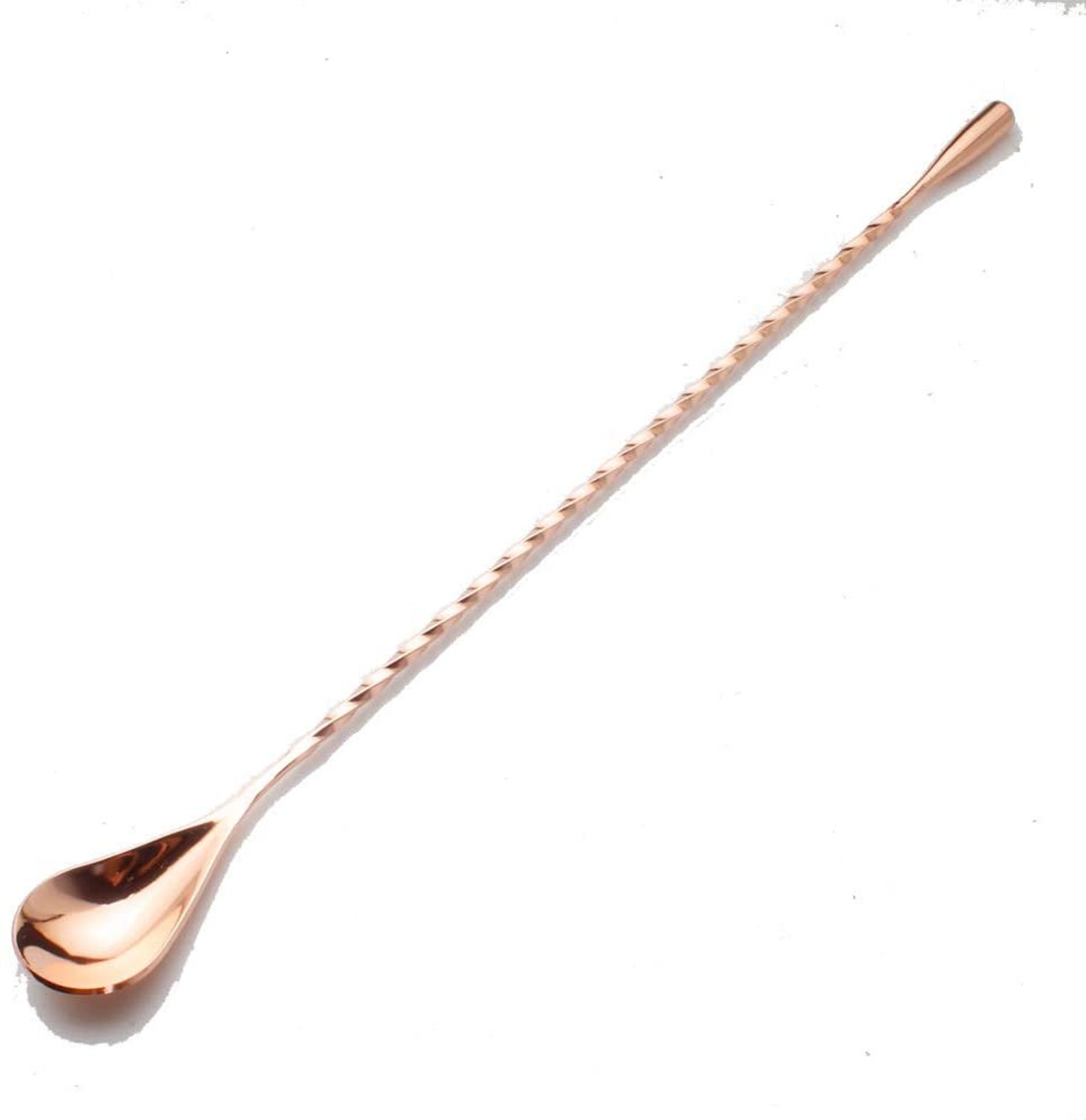 Mixing Bar Spoon 6 Inches Pure Copper Spiral Pattern Morphine Etsy