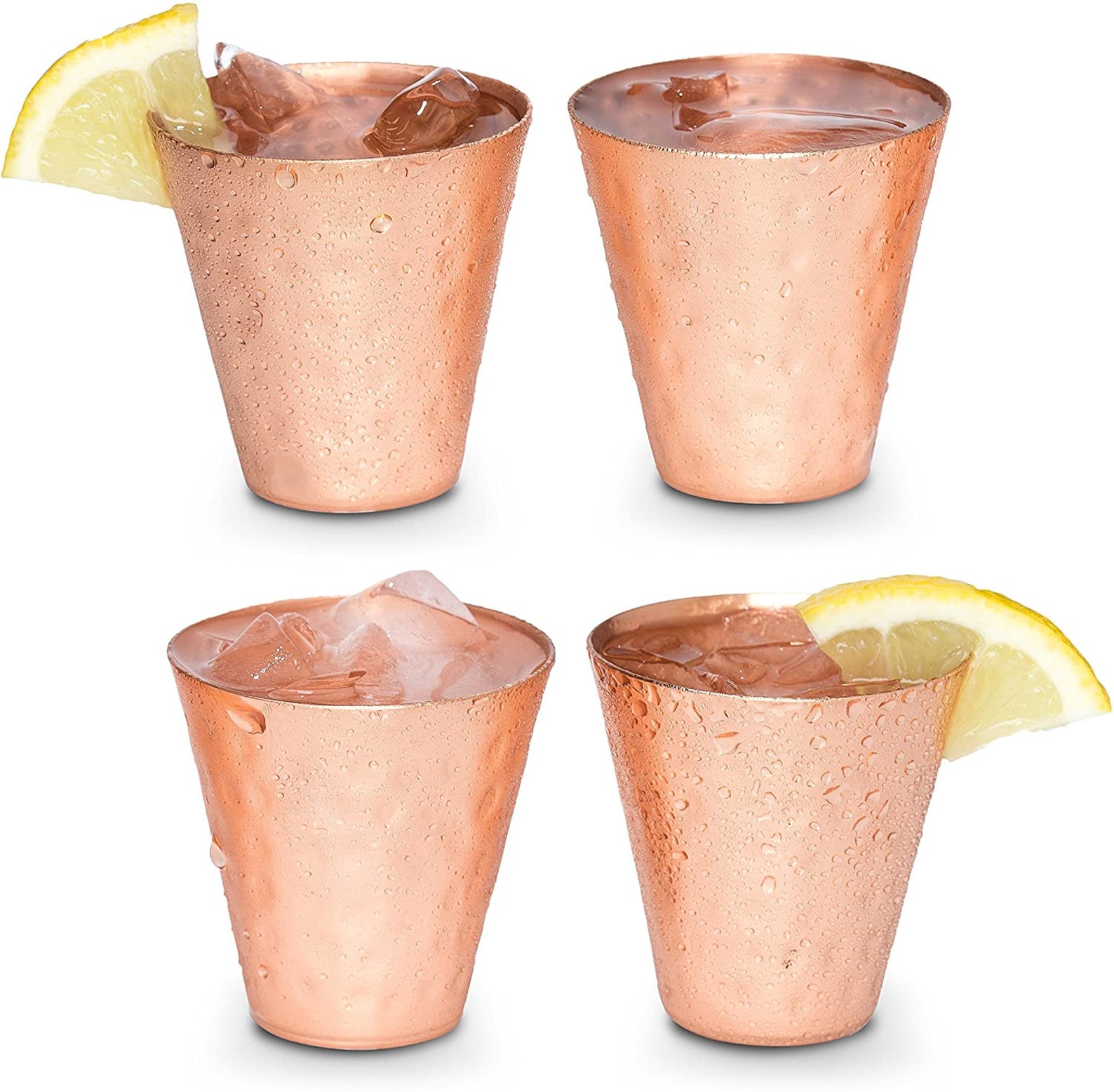 Barfi Arts Moscow mule shot glasses Copper shot glasses set Etsy