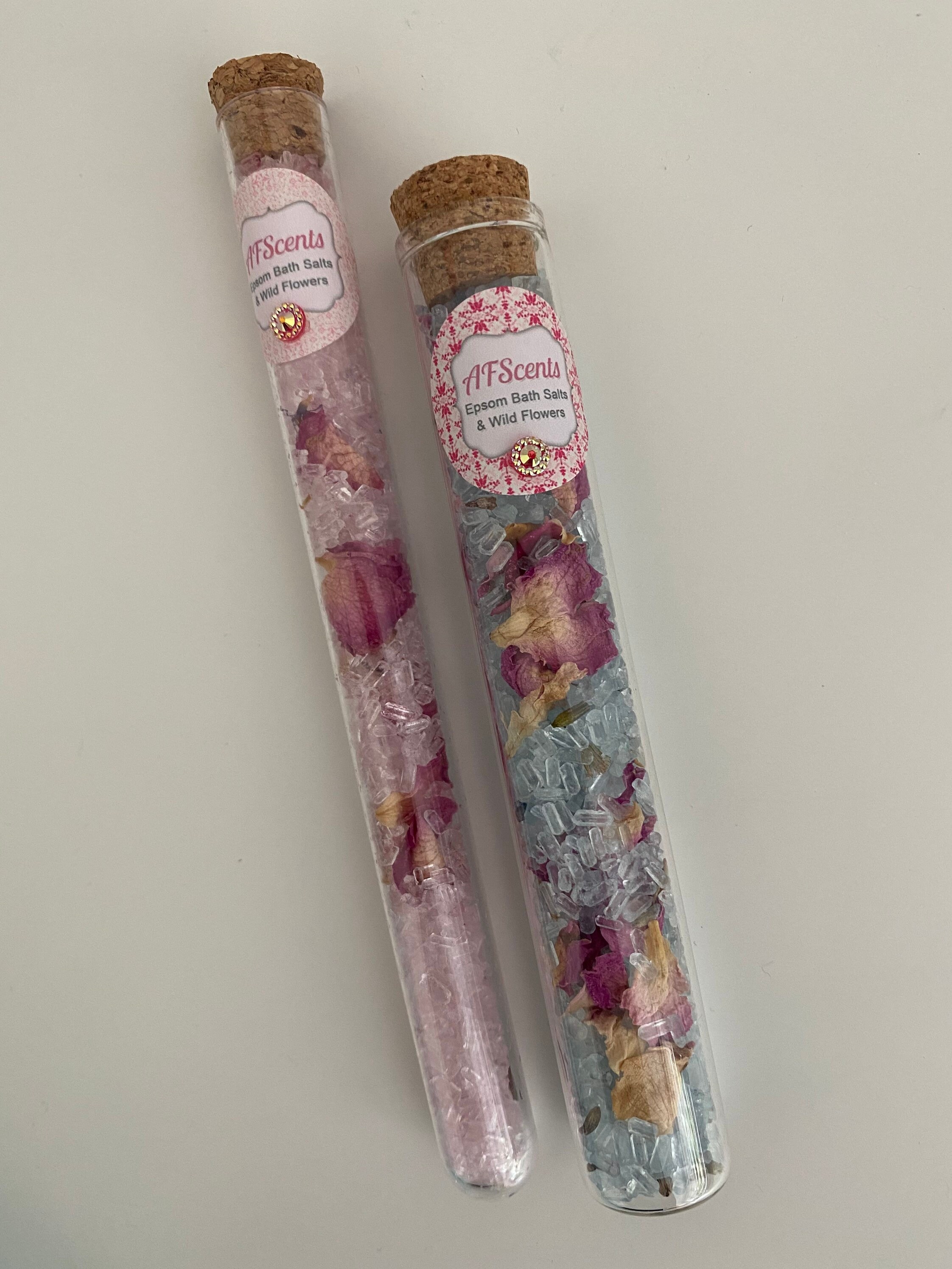 Bath Salt Gift Box / Epsom Bath Salts / Bath Salt / Box Gift / Etsy