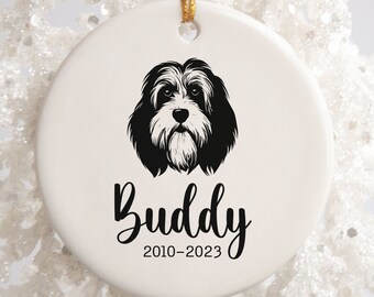 Personalized Pet Memorial Loss of Pet Sympathy Gift Dog Loss Personalized Sympathy Gift Custom Pet Ornament Custom Sympathy Gift dog loss