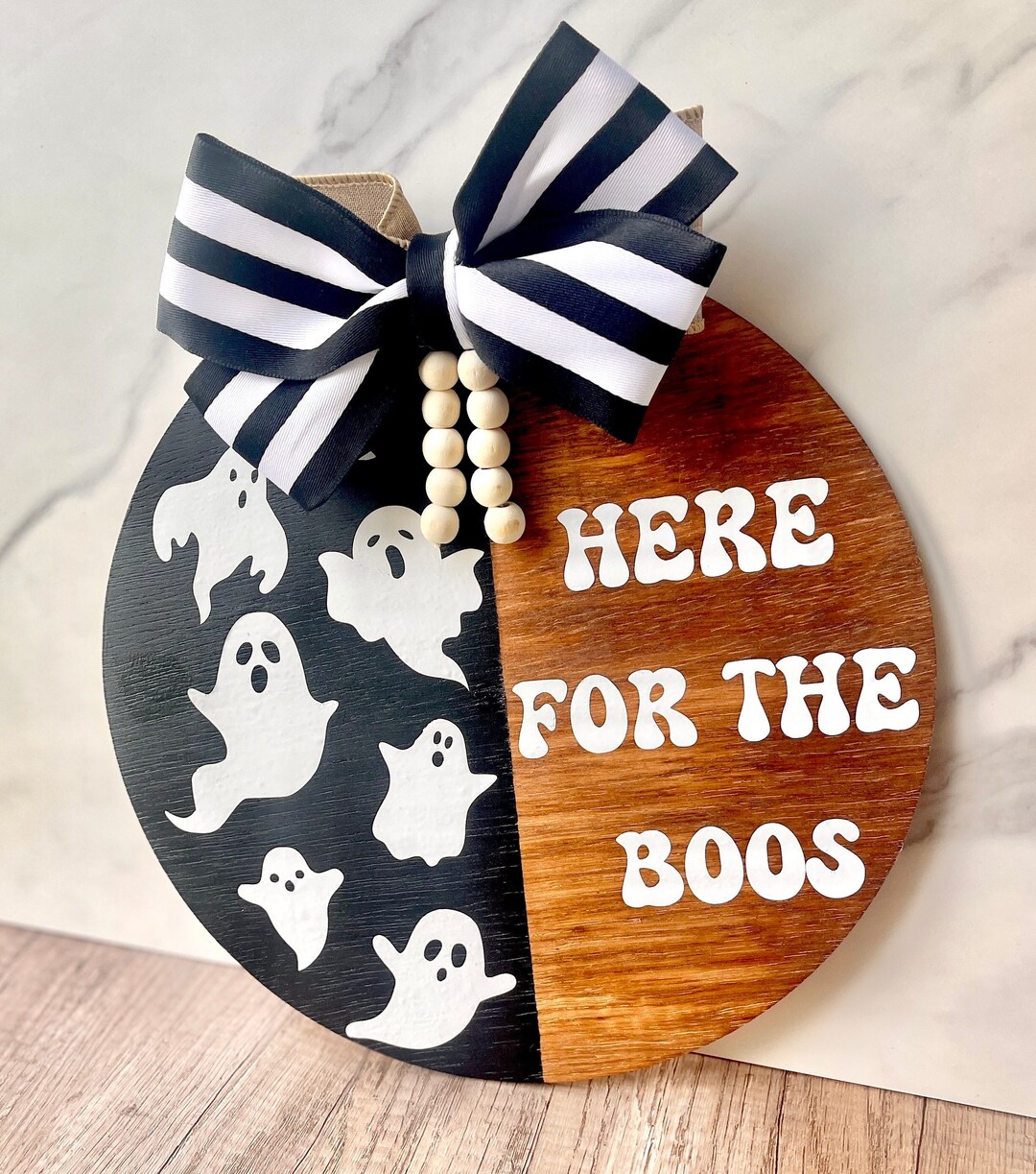 Halloween Door Hanger Halloween Welcome Sign Funny Halloween Door Decor Funny Halloween Sign ...